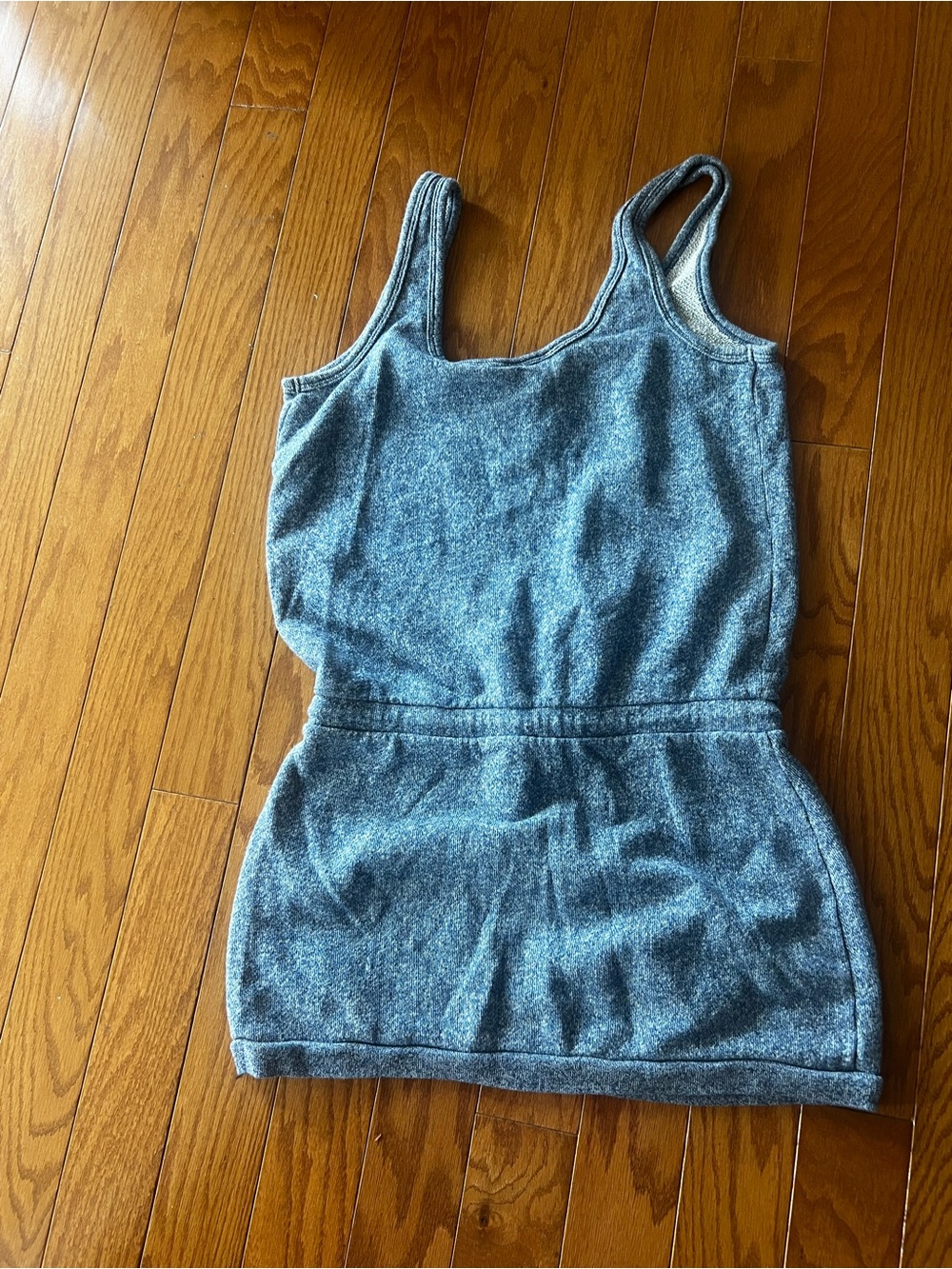 Victoria's Secret Heathered Navy-Blue Tank Dress